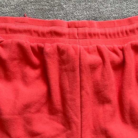 Champion Reverse Weave Cantaloupe Orange Sweat Shorts - Picture 4 of 6
